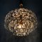 Lámpara de araña Mid-Century de cristal de Palwa, años 60, Imagen 10