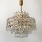 Mid-Century Crystal Glass Chandelier from Palwa, 1960s, Image 3