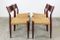 Dutch Dining Chairs in Rosewood & Papercord from Pastoe, 1960s, Set of 4, Image 11
