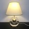 Vintage Acryl und Metall Lampe 2