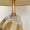 Vintage Acryl und Metall Lampe 3