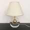 Vintage Acryl und Metall Lampe 7