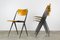 Vintage Pyramid Chairs by Wim Rietveld for Ahrend de Cirkel, Set of 4 2