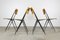 Vintage Pyramid Chairs by Wim Rietveld for Ahrend de Cirkel, Set of 4 3