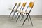 Vintage Pyramid Chairs by Wim Rietveld for Ahrend de Cirkel, Set of 4 10