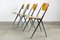 Vintage Pyramid Chairs by Wim Rietveld for Ahrend de Cirkel, Set of 4, Image 10