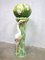 Vintage Italian Ceramic Plant Stand, Imagen 1