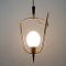French Ceiling Lamp, 1950s, Image 4