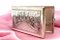 Silbernes Zigarettenetui mit floralen und Taj Mahal Reliefs 1