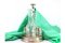 Silber Menage Set mit Glas Menagen und Salz- und Pfefferstreuer, 4 . Set 6