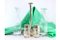 Silber Menage Set mit Glas Menagen und Salz- und Pfefferstreuer, 4 . Set 5