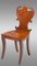 19th Century English Regency Hall Chairs, 1810s, Set of 2 1