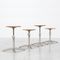 Tabourets Pivotants Vintage d’Architecte par Friso Kramer pour Ahrend De Cirkel, Set de 4 2