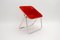Red Plona Folding Chair by Giancarlo Piretti for Castelli, 1969, Image 2
