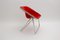 Red Plona Folding Chair by Giancarlo Piretti for Castelli, 1969 3