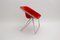 Red Plona Folding Chair by Giancarlo Piretti for Castelli, 1969, Image 3