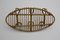 Oval Rattan Coat Rack, 1960s, Image 5