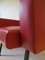 Französische Vintage Sessel in Rot & Schwarz, 1950er, 2er Set 24