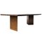 Vintage Dining Table in Bird's Eye Maple Veneer by Giovanni Offredi for Saporiti Italia 1