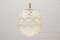 Large Bubble Glass Pendants, 1960s, Set of 2 2