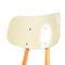 Czechoslovakian Yellow & Cream Chair from TON, 1960s, Image 9