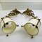 English Arts & Crafts Brass Wall Lamps, 1900s, Set of 2 6