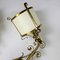 Lámparas de pared inglesas Arts & Crafts de latón, década de 1900. Juego de 2, Imagen 9