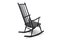 Scandinavian Black Rocking Chair, 1960s 5
