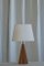 Konische Dänische Tischlampe aus Teak, 1980er 12