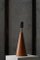 Konische Dänische Tischlampe aus Teak, 1980er 5