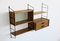 Schwedisches Vintage Wandregalsystem, 1960er 2