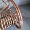 Italian Rocking Chair in Rattan and Curved Bamboo, 1960s, Image 10