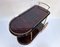 Large Serving Bar Cart or Trolley with Brass Details by Aldo Tura, Italy, 1960s 6