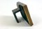 Brutalist Push and Pull Alpana Door Handle in Bronze, 1970s 5