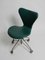 Höhenverstellbarer 3117 Bürostuhl von Arne Jacobsen für Fritz Hansen, 1960er 12