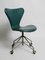 Höhenverstellbarer 3117 Bürostuhl von Arne Jacobsen für Fritz Hansen, 1960er 2