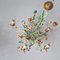 Lustre Floral Toleware, Italie, 1960s 6