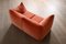 Le Bambole Sofa in Coral Velvet by Mario Bellini for B&B Italia, 1970s 6