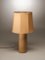 Große Sonora Tischlampe aus Leinen in Sand von Nassi 2