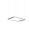 Eden Rectangle 100 Gold Aluminum Pendant Lamp by JSPR, Image 8