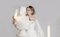 Pillar 170 Champagne Aluminum Floor Lamp by JSPR 5