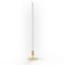 Pillar 170 Champagne Aluminum Floor Lamp by JSPR 8