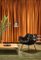 Rm58 Classic Red Composite Seat and Powder-Coated Steel Legs Armchair by Vzor 7
