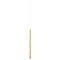 Lucy Small Vertical Bronze Aluminum Pendant Lamp by JSPR 6