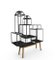 Powder Coated Steel and Oak Wood Decorative Cabinet 1 by JSPR, Image 11