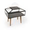 Powder Coated Steel and Oak Wood Decorative Cabinet 1 by JSPR, Image 8