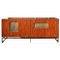 Giorgio III Glossy Rosewood and Light Bronze Metal Cabinet by Casa Casati, Image 1