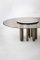 Discoteca 200 Runder Tisch aus Nickel & Rauchglas von Casa Casati 5