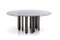 Discoteca 200 Runder Tisch aus Nickel & Rauchglas von Casa Casati 6