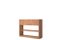 Open Textured Natural Wood Shelves with Metallic Bronze Finish by Ultramobili 8